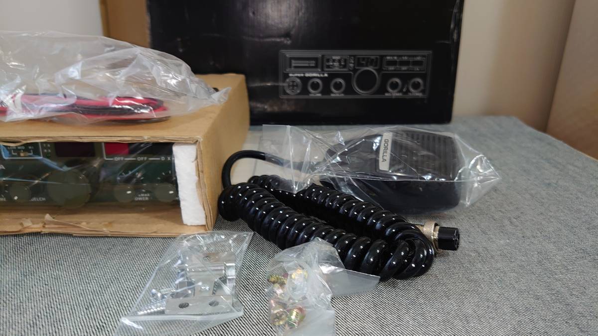 SUPER GORILLA スーパーゴリラ 希少新品未使用 27MHz 28MHz HF CB無線
