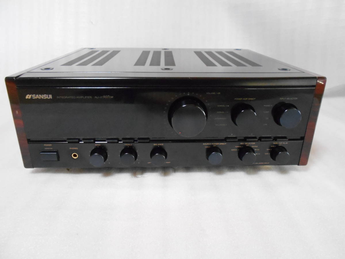 SANSUI AU-α907DR プリメインアンプ メンテナンス済み サンスイ