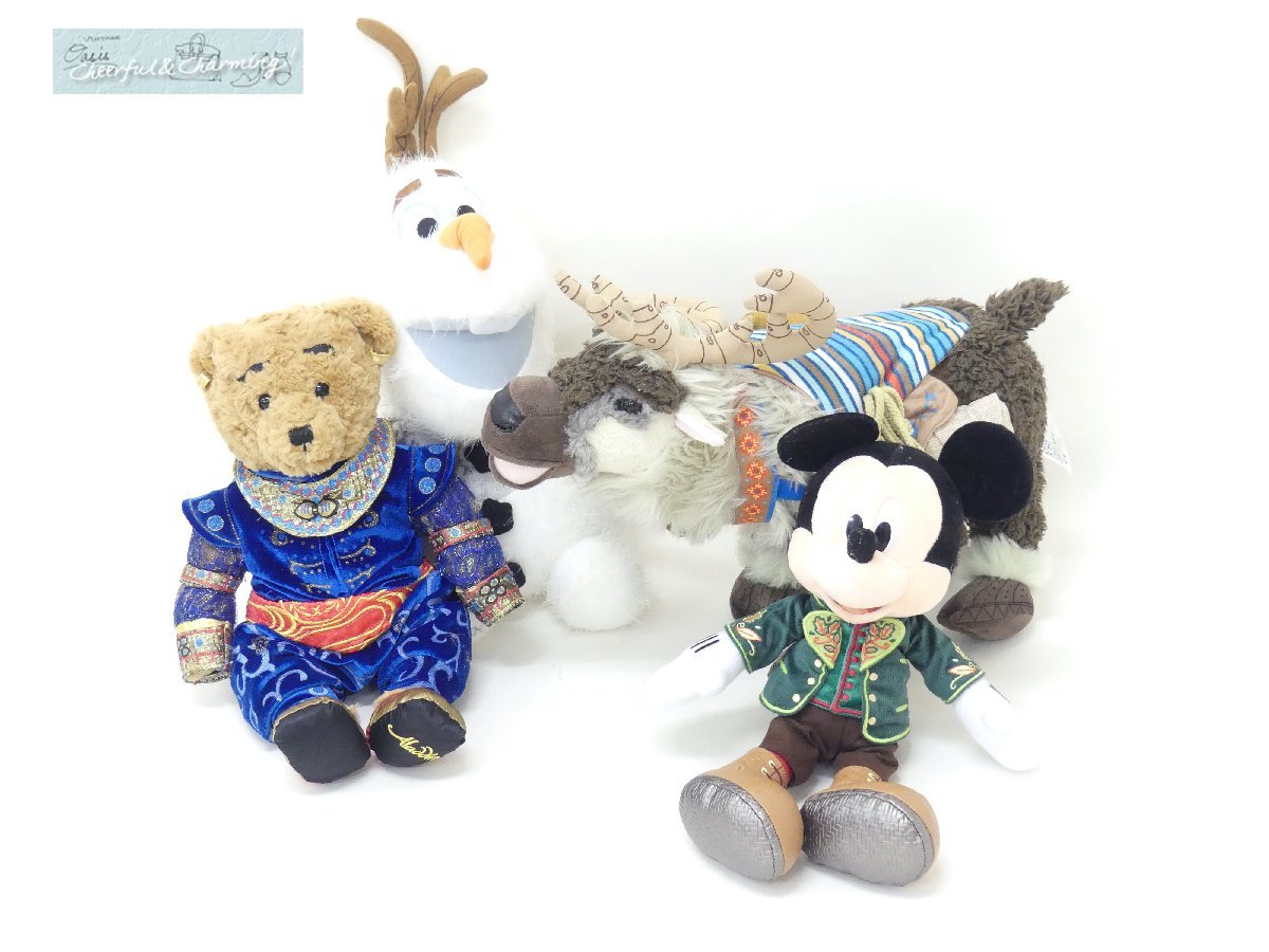 送料無料 Disney ぬいぐるみ4点セット フォレストシアターミッキー 