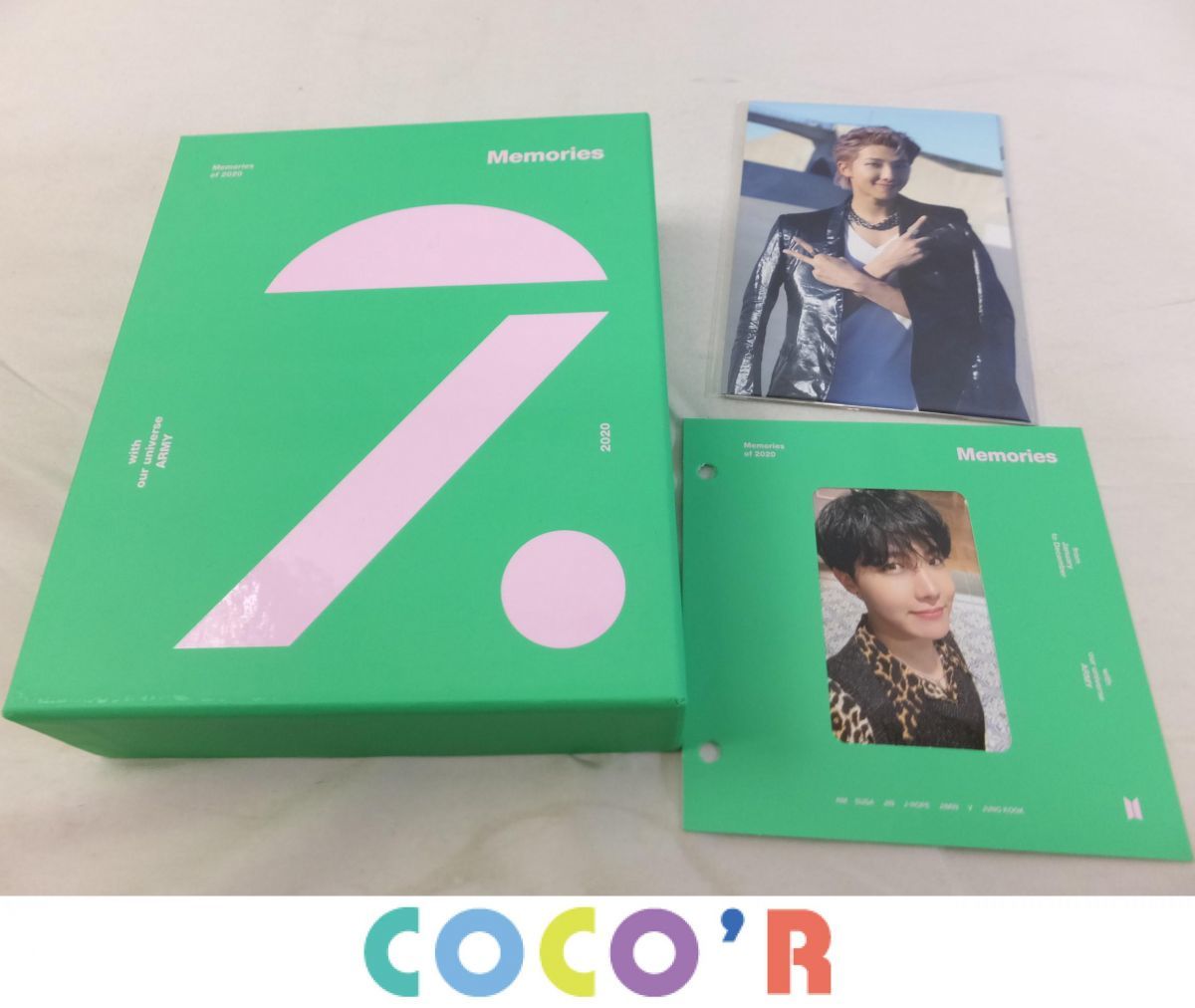 同梱可】良品 韓流 防弾少年団 BTS Blu-ray MEMORIES OF 2020 トレカ