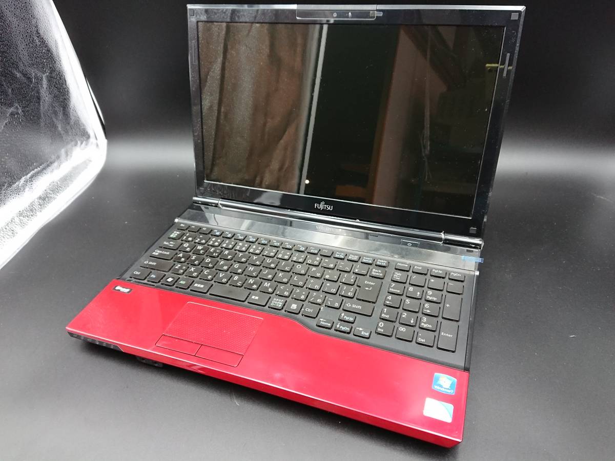 【ジャンク】FUJITSU ノートパソコン LIFEBOOK AH42/H FMVA42HR 不具合有 富士通