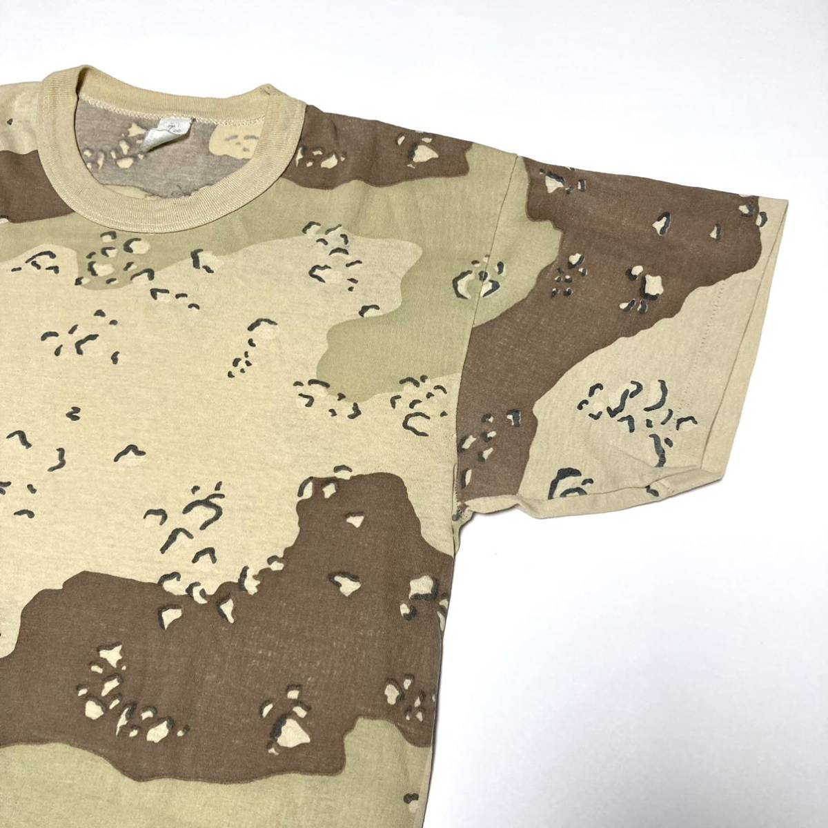 ビンテージ USA製 80s◇Tee Swing◇迷彩柄 tシャツ 半袖 L ティー 