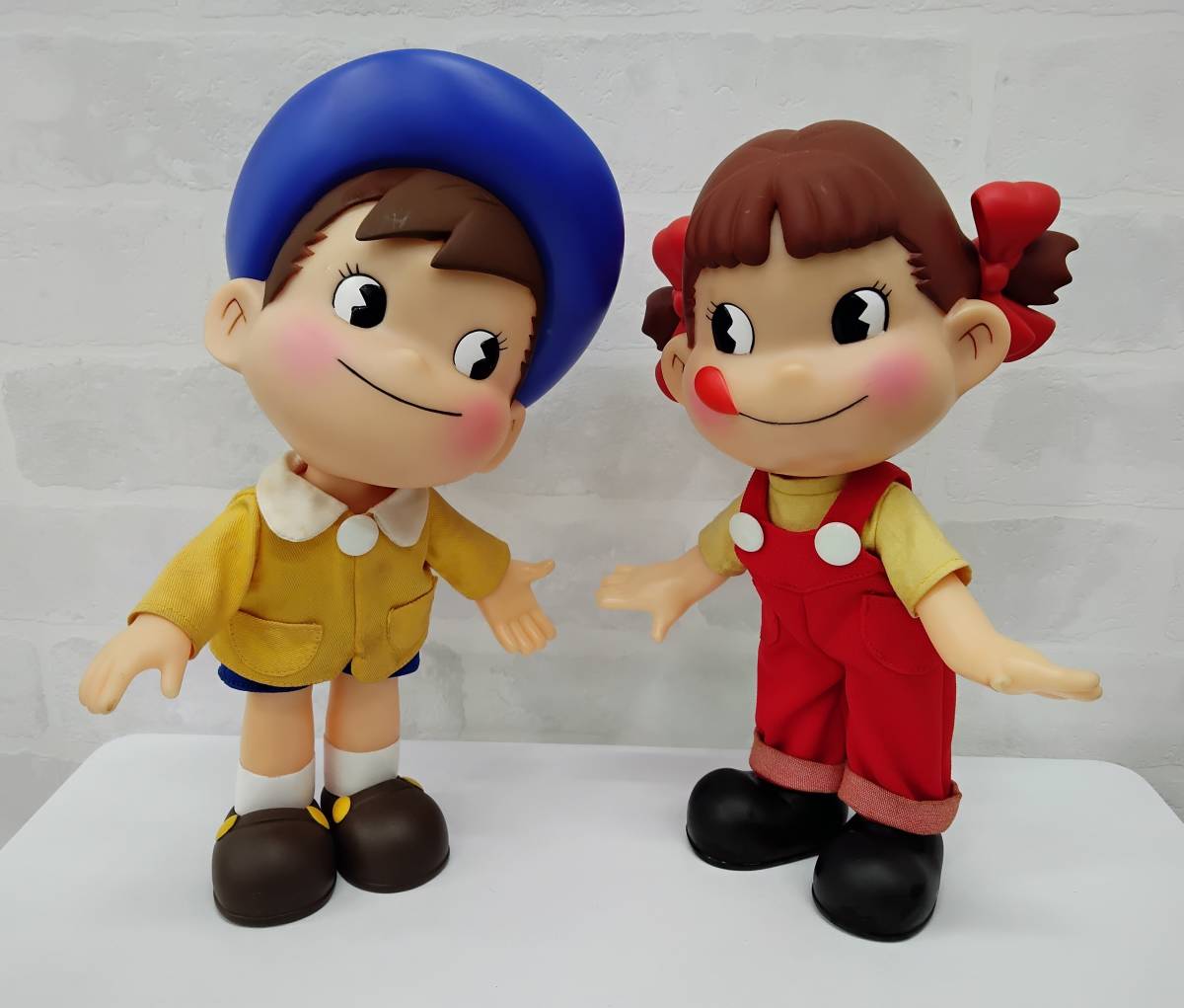 ペコちゃん　ポコちゃん　フィギュア　懸賞品 ペコちゃん ポコちゃん 人形 不二家 懸賞 当選品 ソフビの入札履歴