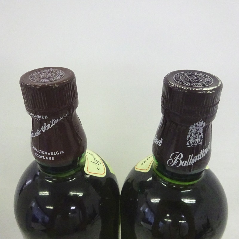 バランタイン 17年 ベリーオールド 2本セット 750ml 箱なし 17年