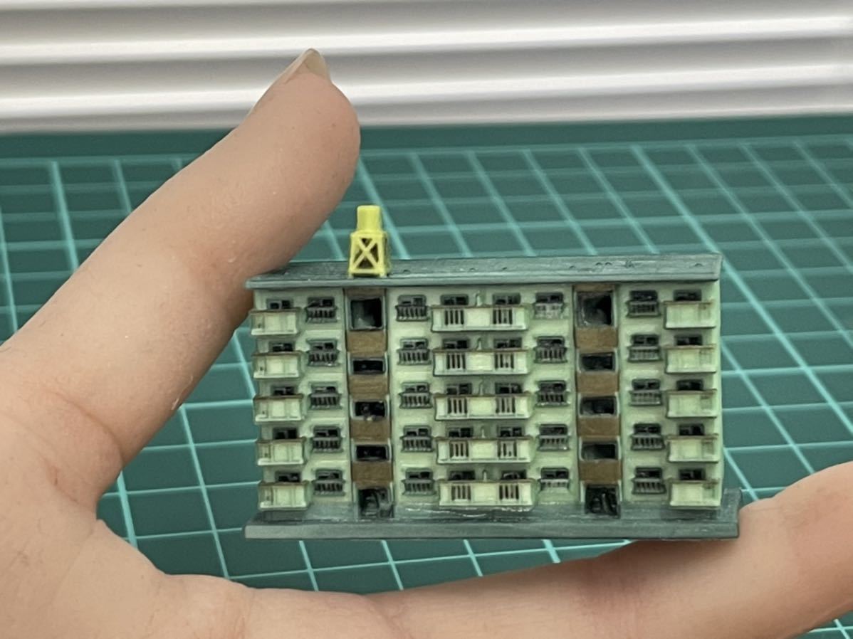 安い，お得 ミニチュア 団地 ジオラマに 3Dプリンター ドールハウス 鉄道模型 住宅模型 フィギュアに(フィギュア)｜売買されたオークション情報、yahooの商品情報をアーカイブ公開 - オークファン その他
