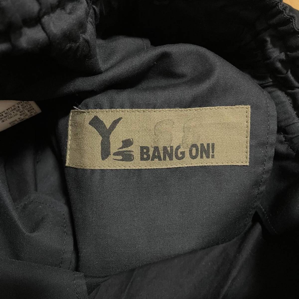 Y's BANG ON! ワイズ ヘムボタン サルエルパンツ 定価46,200円 2 送料