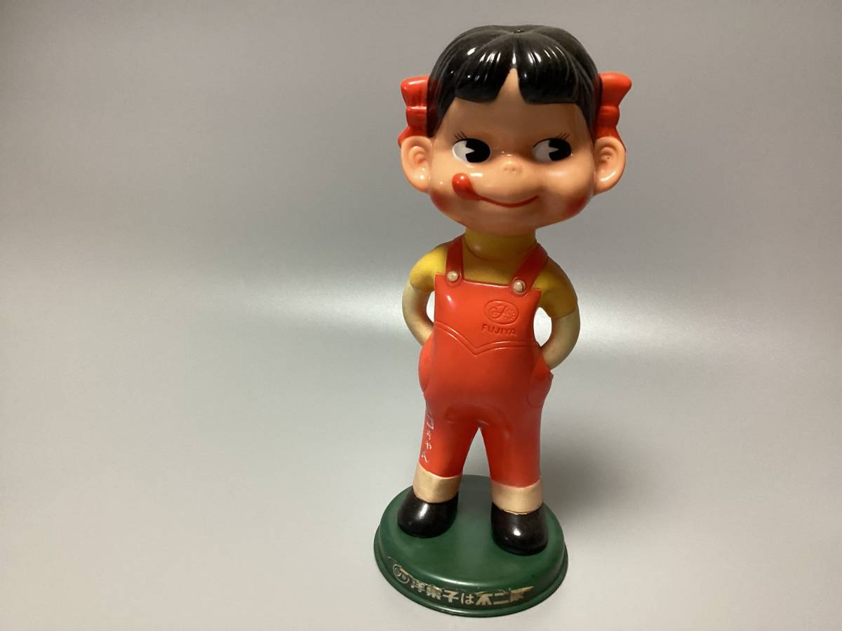 不二家 ペコちゃん カウンター用 ソフビ 当時物1960年代 - Yahoo 