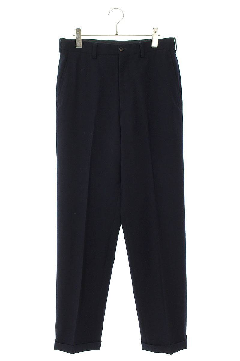 ウールギャバジン】90s Y's for men イージー パンツ / M ブラック