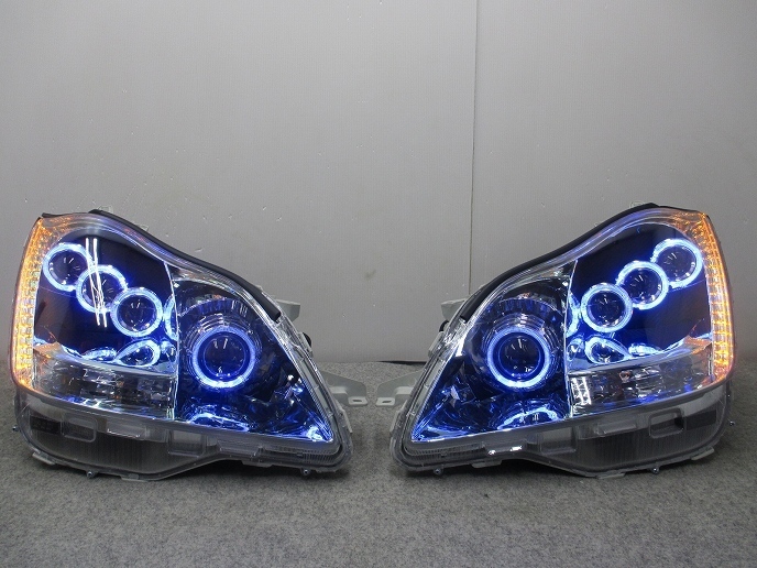 新品18ゼロクラウンオリジナルLS600V36バイキセノンブルーイカリング T7541