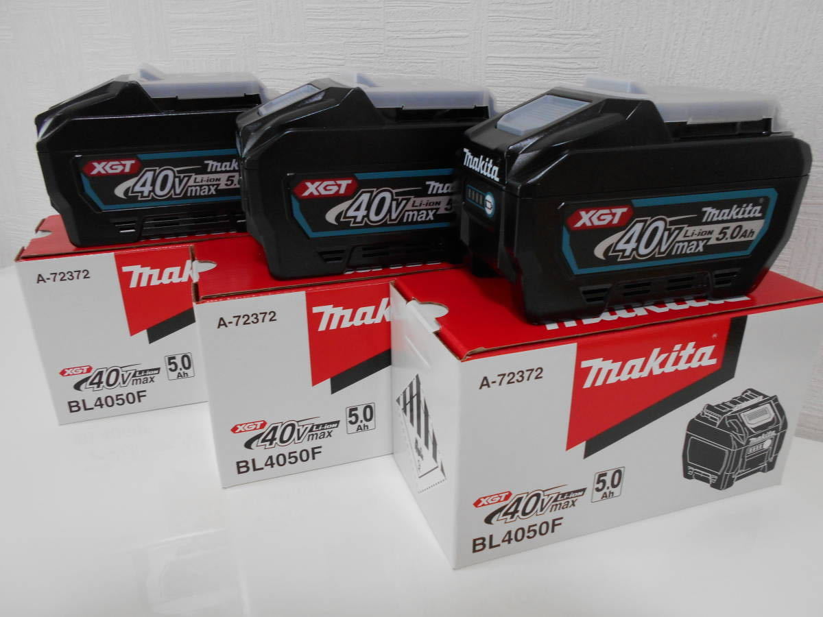 新作入荷，高品質 マキタ 40Vmax 5.0Ah リチウムイオンバッテリー BL4050F 残容量表示付 3個(パーツ)｜売買されたオークション情報、yahooの商品情報をアーカイブ公開 - オークファン インパクトドライバ