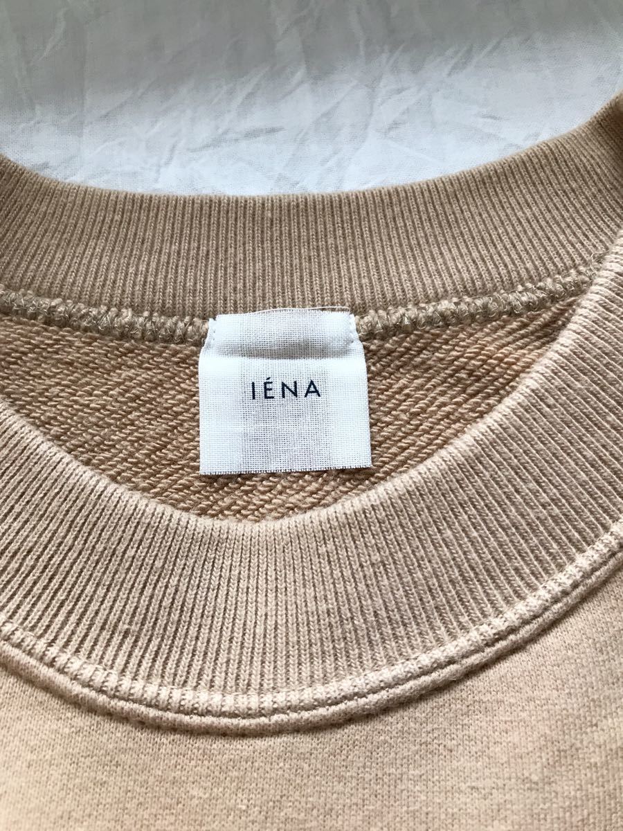 IENA - イエナ コーマ裏毛プルオーバー スウェット ベージュ IENA（トレーナー⁄スウェット イエナ コーマ裏毛プルオーバー