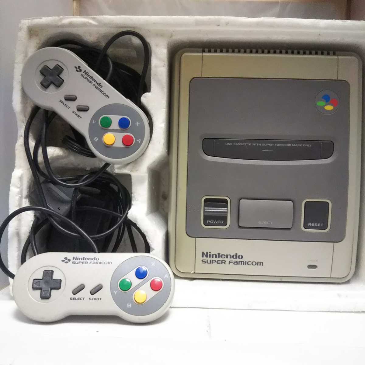 スーパーファミコン ジャンク品 動作確認していません。ソフトはありません。使えません。部品取り用です。_2