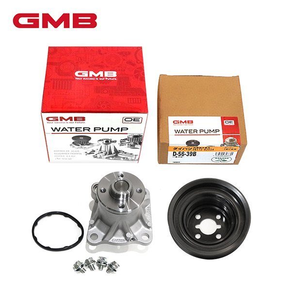 【送料無料】 GMB ウォーターポンプ ＆ 対策プーリー GWD-56A D-56-39A ダイハツ ムーヴ コンテ カスタム L575S L585S 16100-B9280 ウォーターポンプ GMB GWD-56A GMB製 カスタム L185S