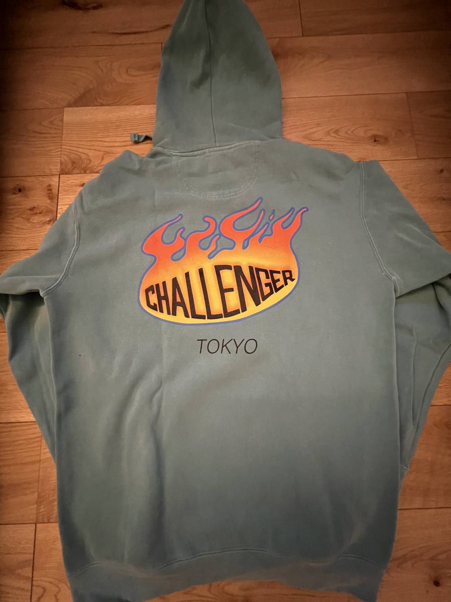 チャレンジャー CHALLENGER 蔦屋限定 ファイヤーボール グリーン 試着 