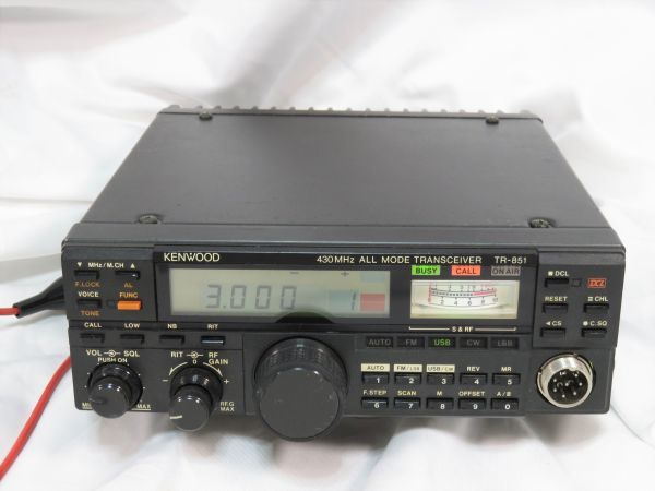 KENWOOD 430MHz TR-851 オールモード ケンウッド TR-851D 10W 無線機