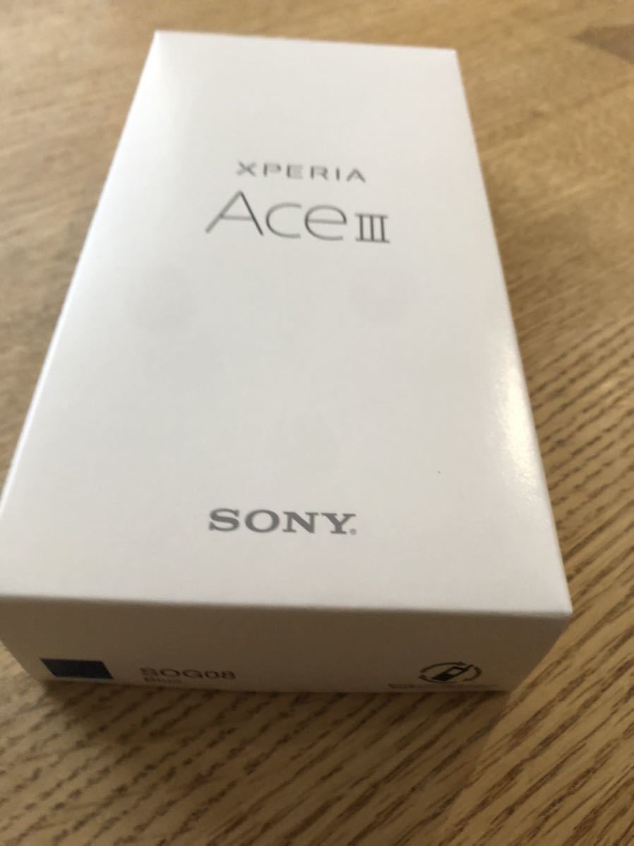 Xperia ACE III SOG08 ブルー　 Xperia Ace III 残債無 UQmobile版 SIMフリー残債なし