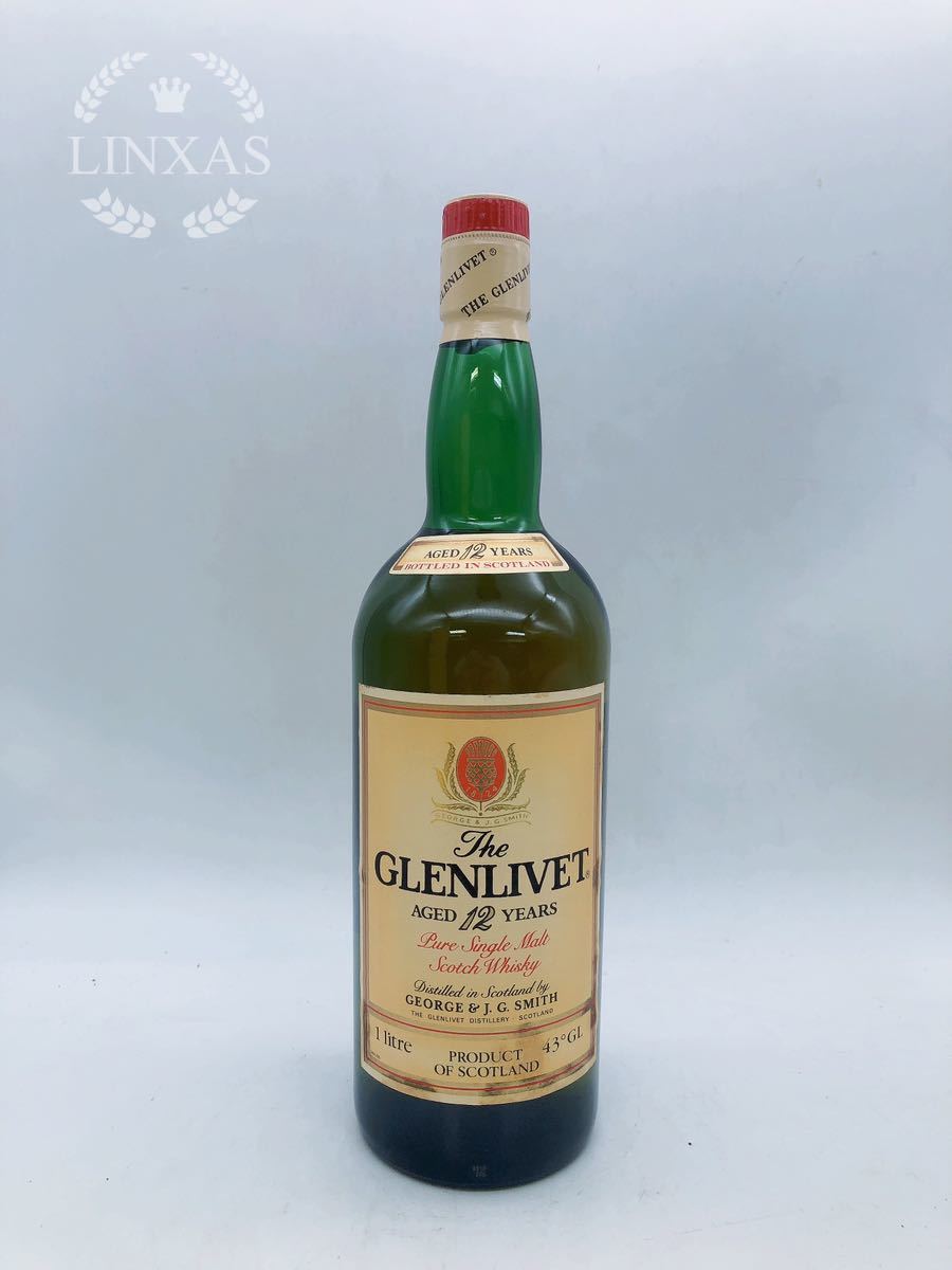 未開栓】GLENLIVET グレンリベット12年 シングルモルト スコッチ  
