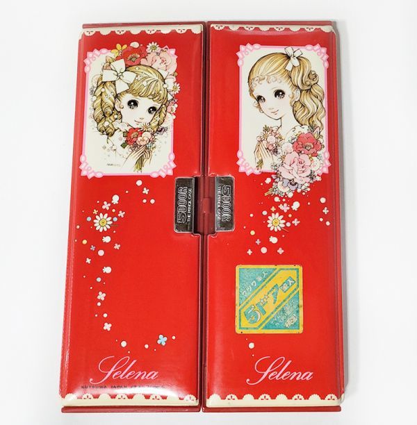 昭和レトロ　高橋真琴　直筆　ペーパーウエイト　当時物　希少　限定非売品 昭和レトロ 高橋真琴 5ドア クツワ 筆箱 筆入れ 当時物 未使用品 少女