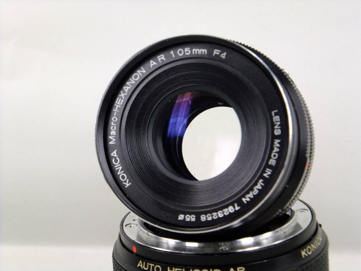 AR Konica Hexanon | Camera for KONICA 50mm - F4ベローズセット