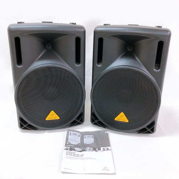 757*Behringer ベリンガー スピーカー ペア B212XL EUROLIVE