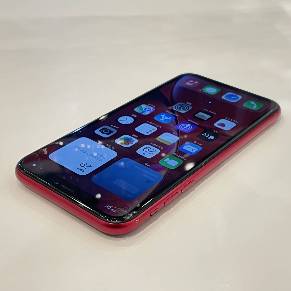 Apple iPhoneXR ジャンク 本体（simフリー）128GB 中古ジャンク】SIMフリー iPhoneXR 128GB レッド MT0N2J/A ≪au版(SIM