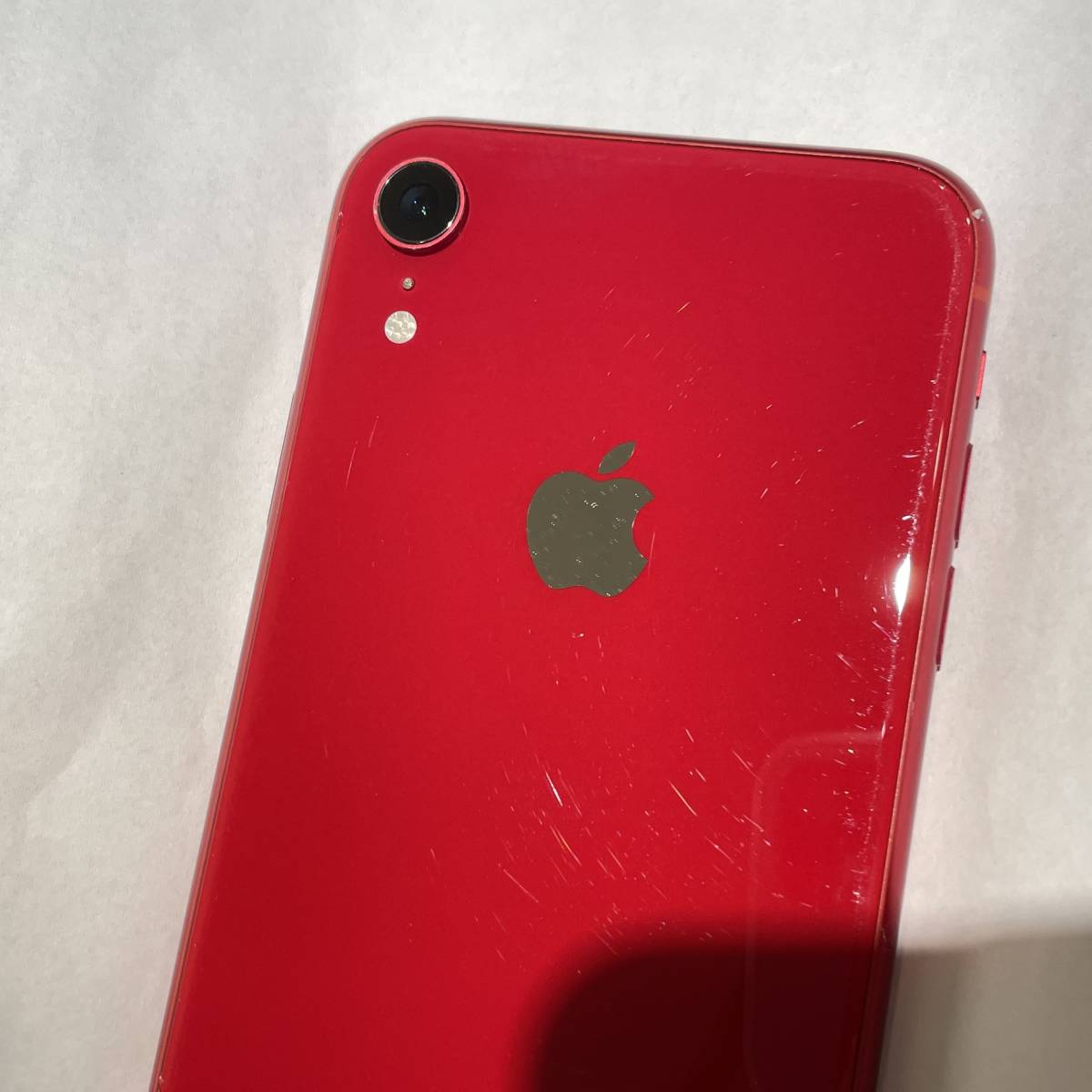 中古ジャンク】SIMフリー iPhoneXR 128GB レッド MT0N2J/A ≪au版(SIM