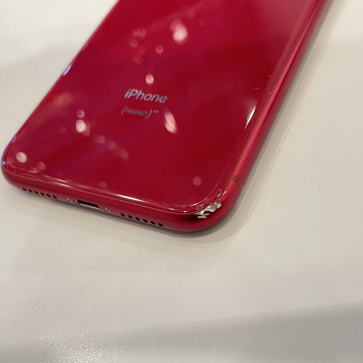 中古ジャンク】SIMフリー iPhoneXR 128GB レッド MT0N2J/A ≪au版(SIM