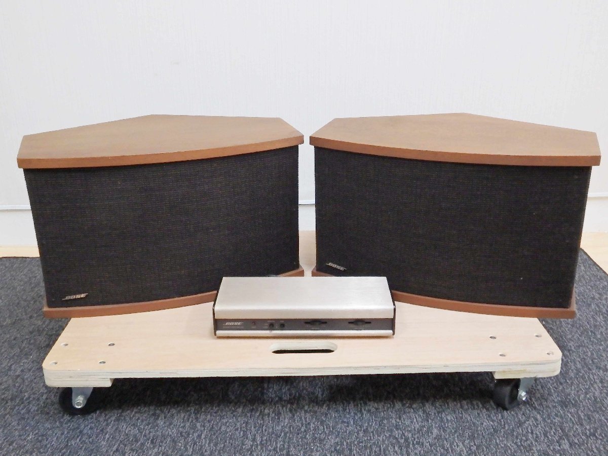 ○K-066【中古】BOSE ボーズ スピーカーペア 901 V イコライザー付属