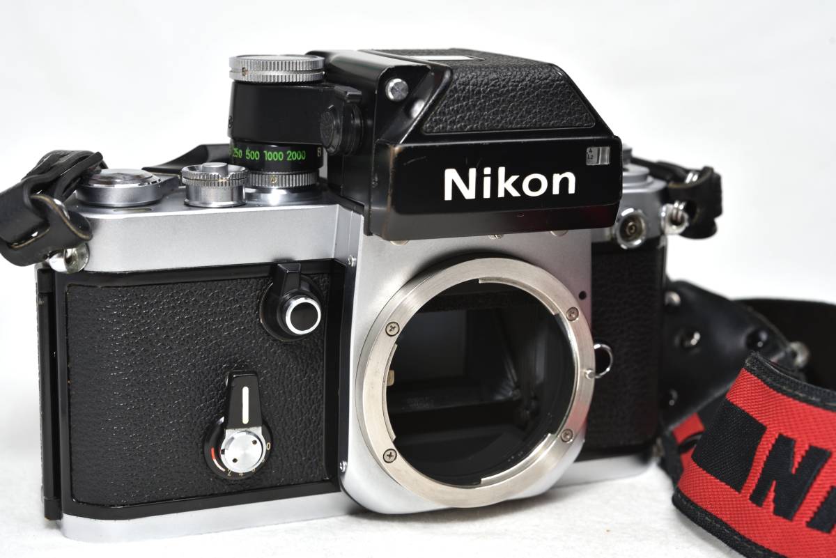 整備済】Nikon F2 フォトミック シルバー シリアル766万台と希少な