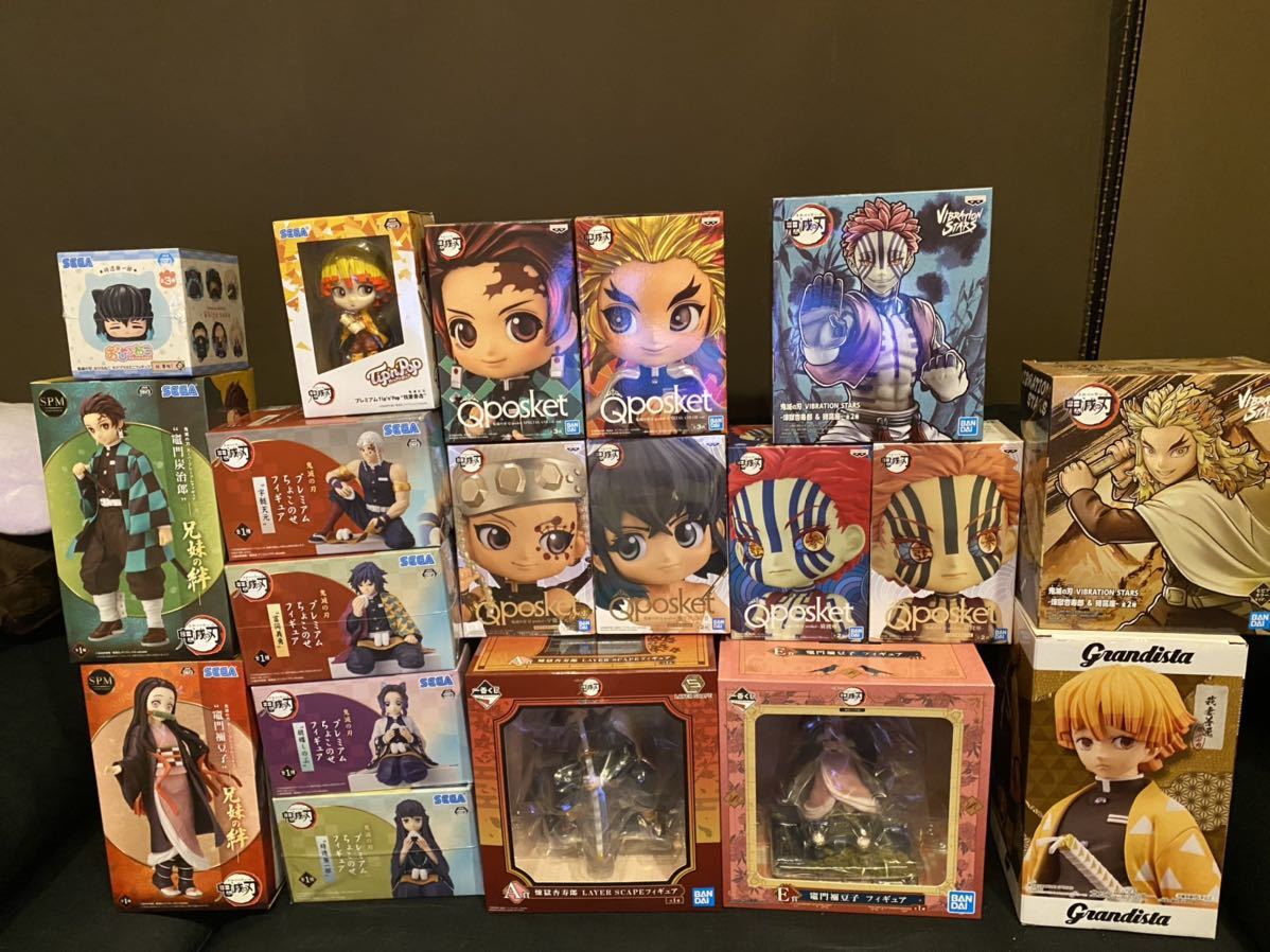 未開封】鬼滅の刃 フィギュアまとめセット 鬼滅の刃一番くじ