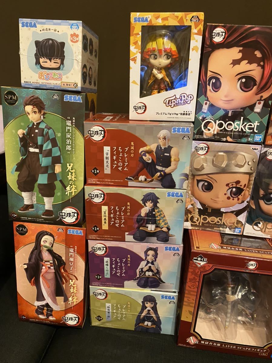 未開封】鬼滅の刃 フィギュアまとめセット 鬼滅の刃一番くじ