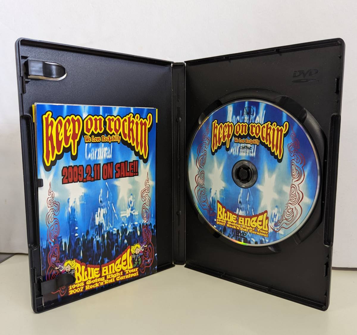 BULE ANGEL/keep on rockin'DVD中古