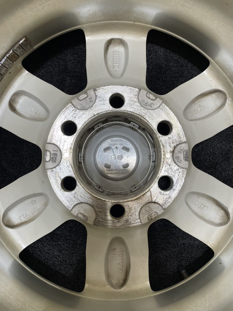 トヨタ 150系 プラド 純正 17インチ 7.5J +25 139.7 6H アルミホイール 4
