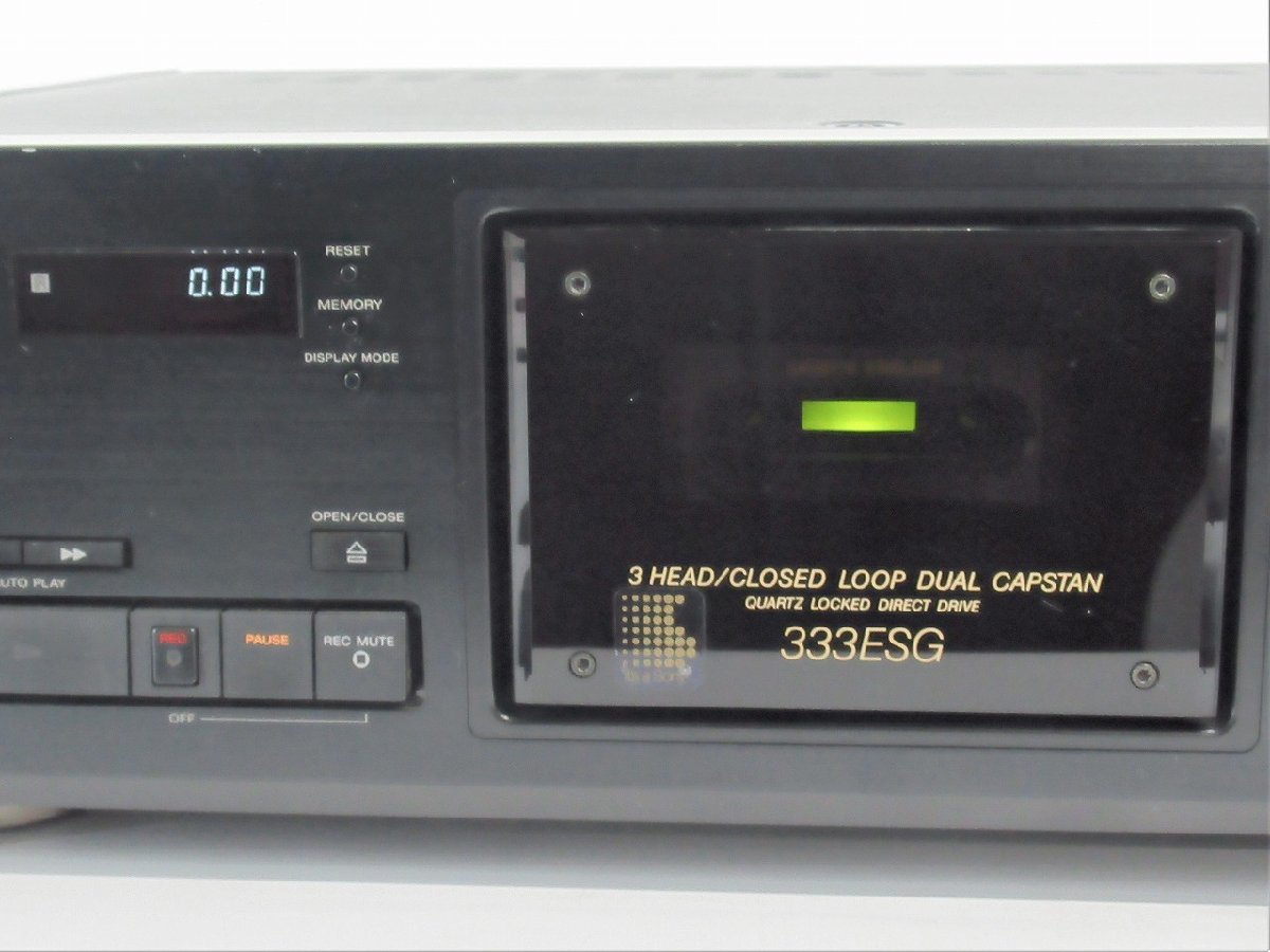SONY ソニー TAPECORDER 【TC-K333ESG】カセットデッキ ステレオ