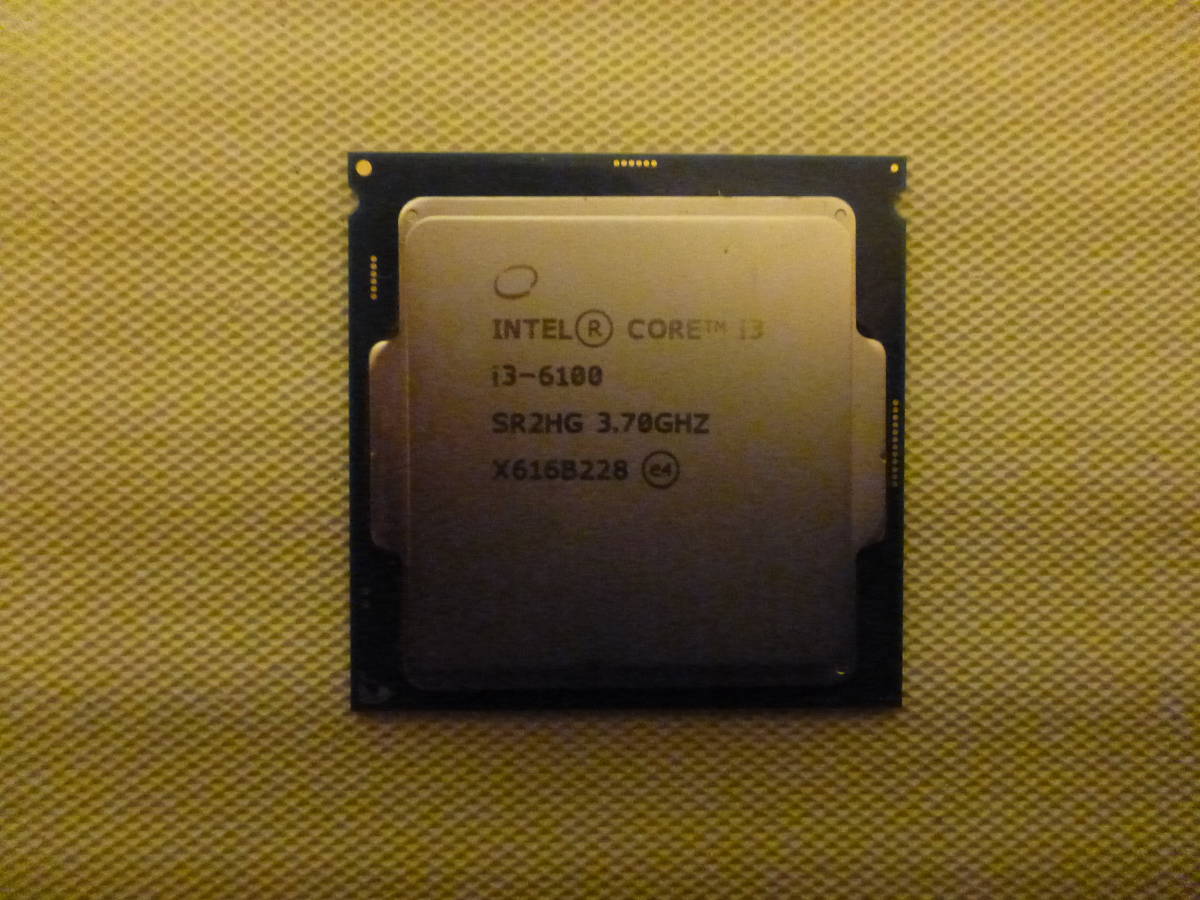 管理番号 T-09184 / INTEL / CPU / Core i3-7100・6100 / LGA1151 / 2
