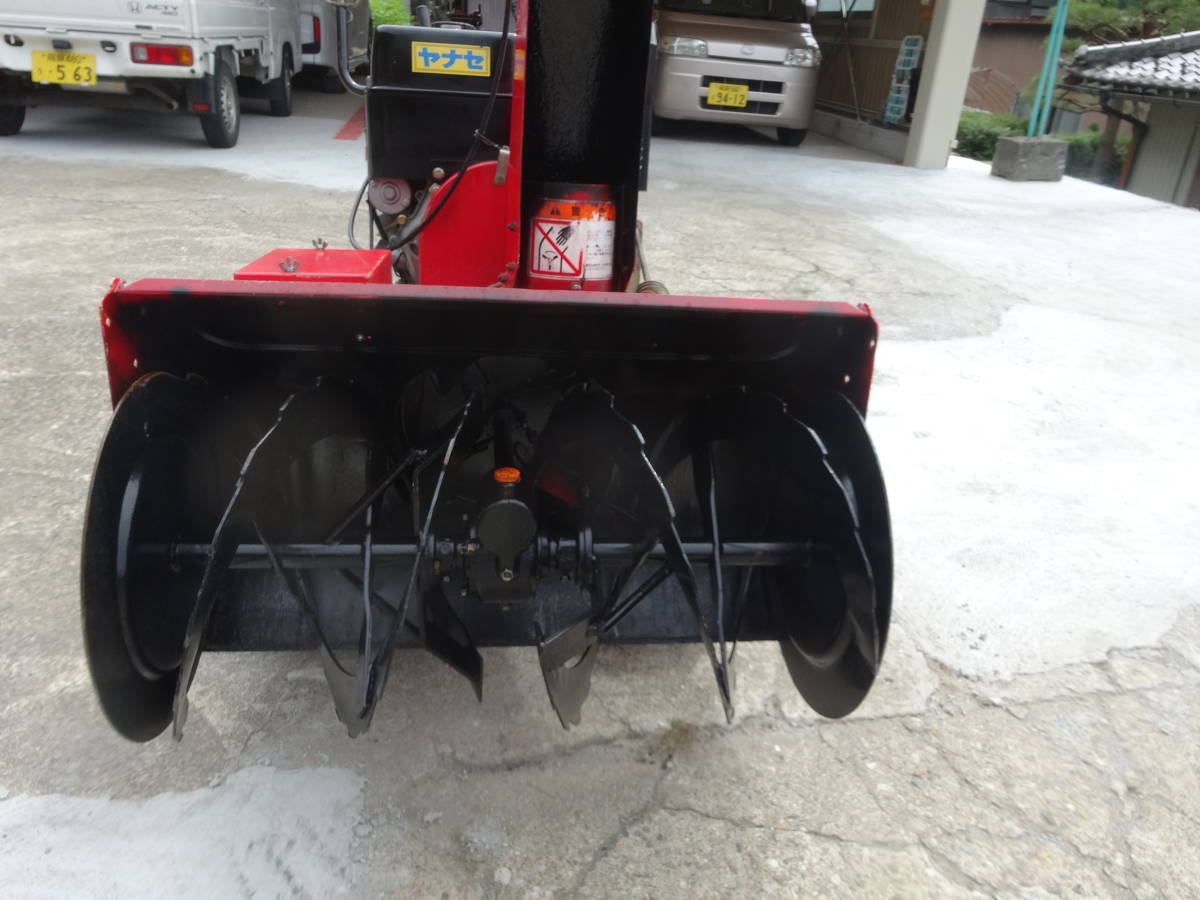 機関良好！ヤナセ810HST 10馬力エンジン 中古除雪機 岐阜 