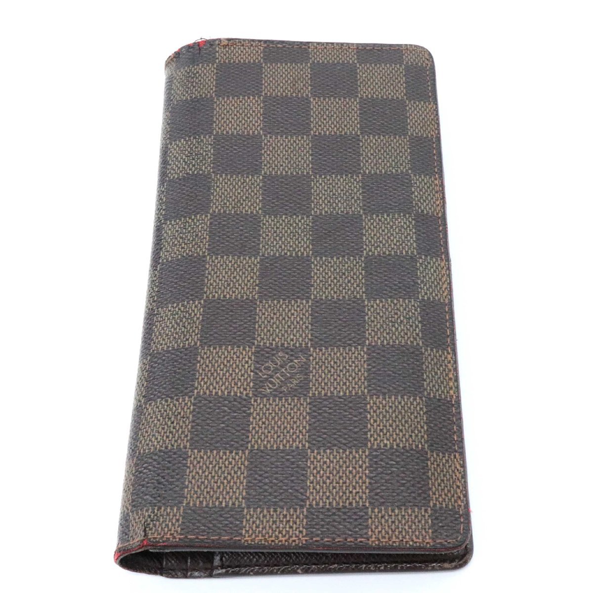 DJ LOUIS VUITTON/ルイヴィトン ダミエ ポルトフォイユ ブラザ N60017 