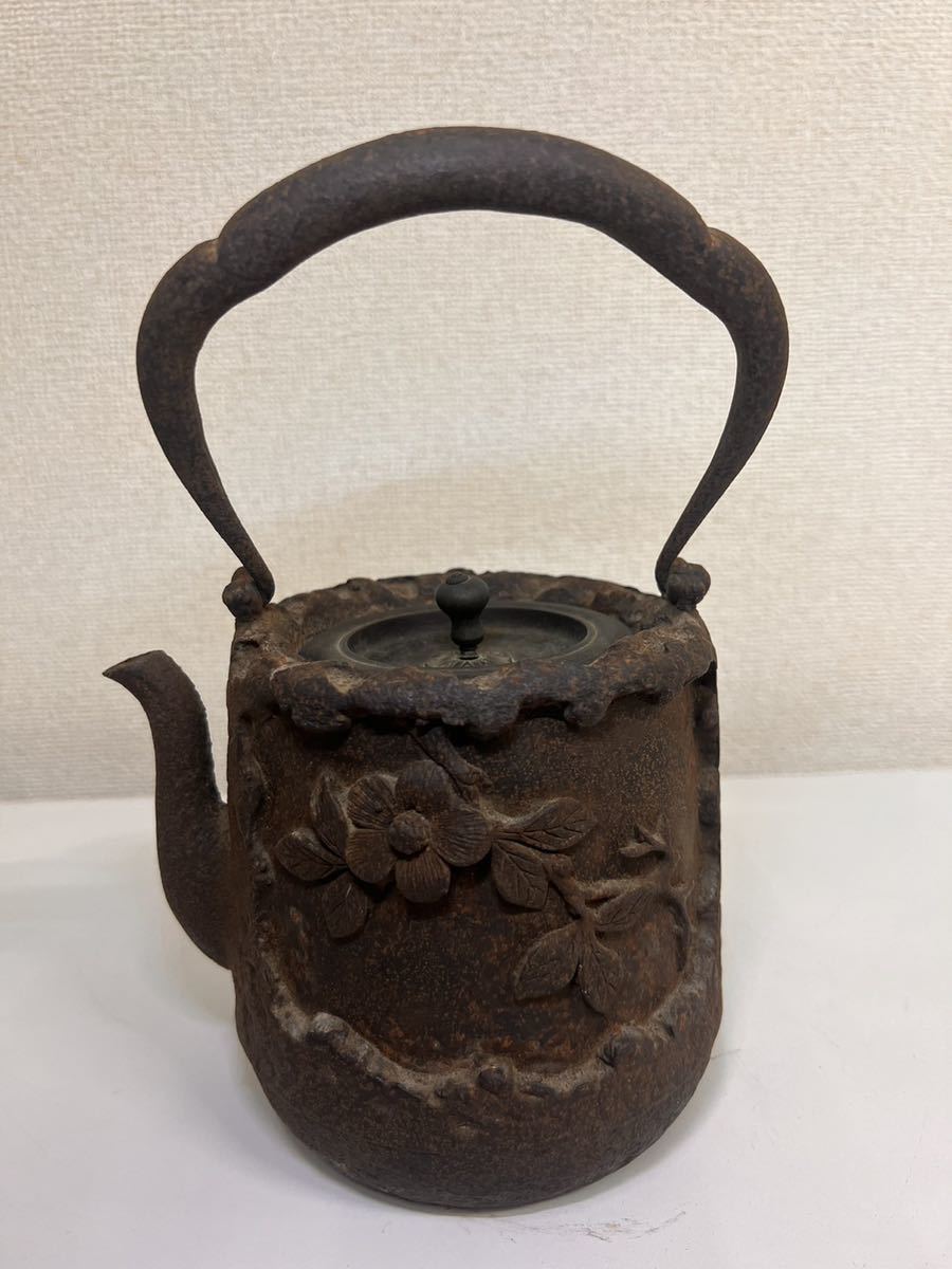鉄瓶 龍文堂 煎茶道具 骨董 アンティーク 鉄瓶 骨董品 龍文堂 アンティーク ヴィンテージ 茶道具 【公式通販】