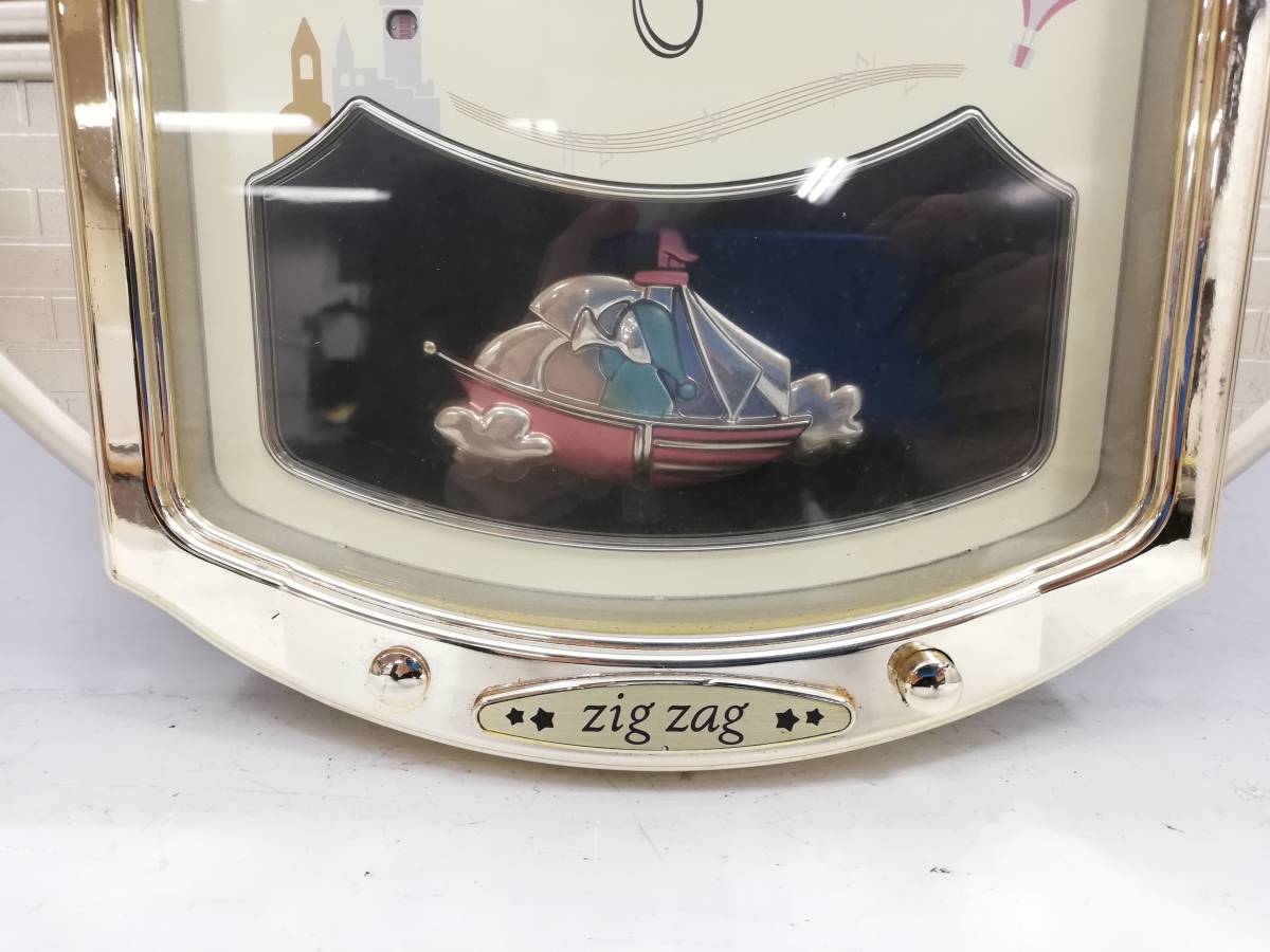 D5-43 SEIKO/セイコー 掛時計 振り子/チャイム付き ZigZag/AM606