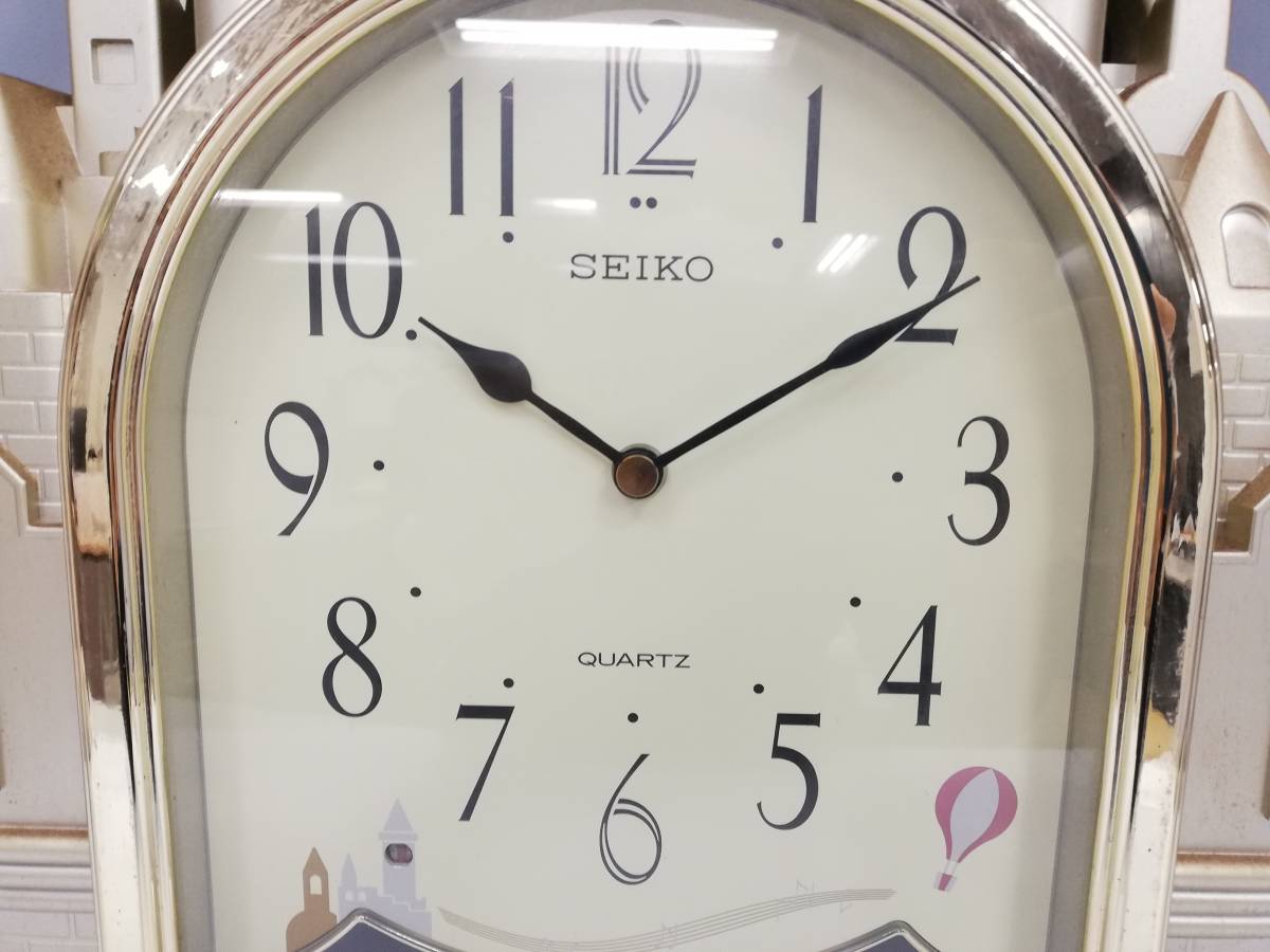 D5-43 SEIKO/セイコー 掛時計 振り子/チャイム付き ZigZag/AM606