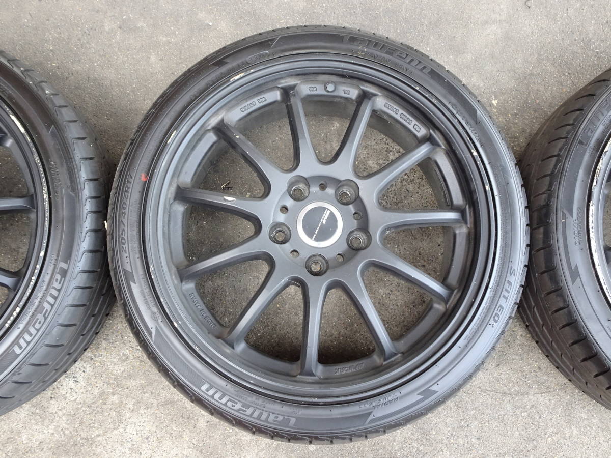 WORK EMOTION 11R 17x7J+47 PCD114.3/5Hx4本セット】ワーク