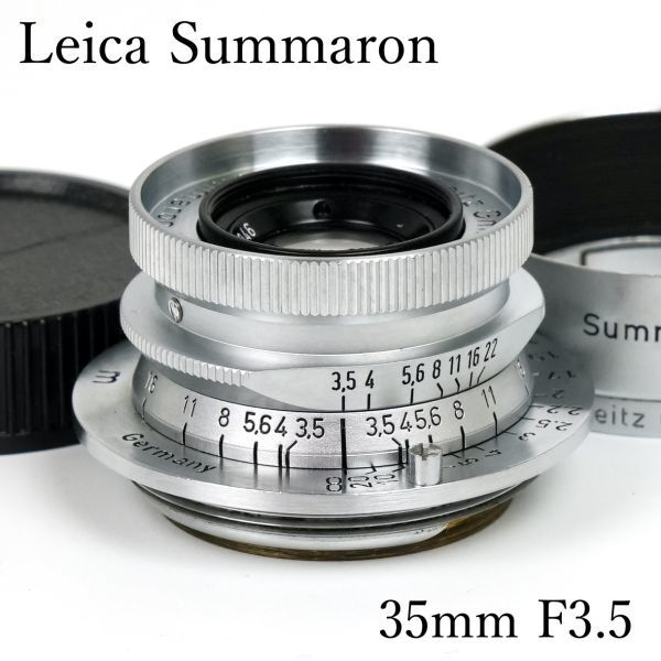 【新作，セール】 Leica Summaron 35mm F3.5 ライカ ズマロン 純正フード ドイツ Leitz ライツ オールドレンズ 単焦点 3.5cm Lマウント(ライカ)｜売買されたオークション情報、yahooの商品情報をアーカイブ公開 - オークフ ライカ