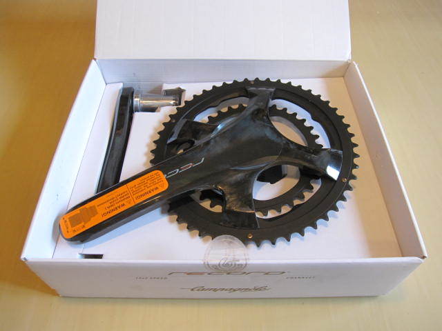 Campagnolo(カンパニョーロ) クランクセット RECORD ULTRA TORQUE CARBON 12S (レコード ウルトラトルク) 172.5 50X34 未使用