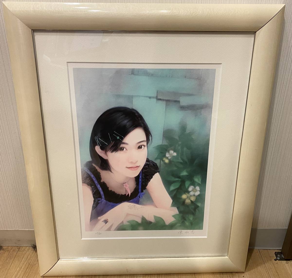 正規品，2026 コモン チェン 陳淑芬 絵画 C-16(シルクスクリーン)｜売買されたオークション情報、yahooの商品情報をアーカイブ公開 - オークファン シルクスクリーン
