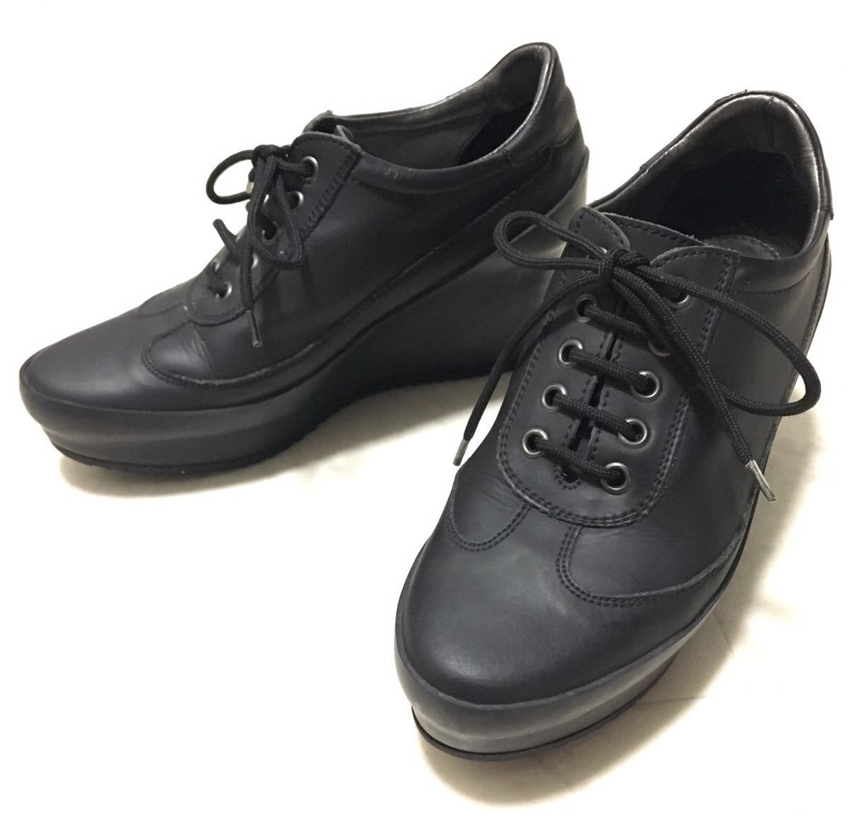 安い 店舗 大阪 GEOX 厚底スニーカー ブラック 36 【公式通販】