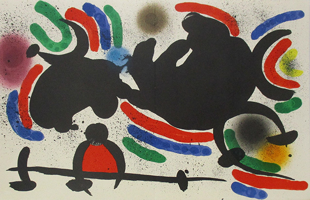 ジョアン・ミロ（Joan Miro）『作品IV』 リトグラフ ノーサイン シートのみ