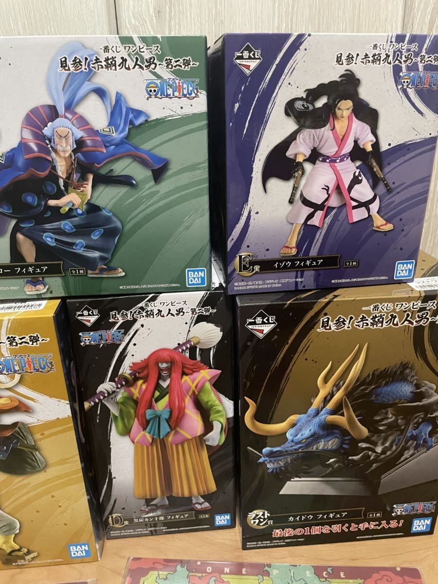 一番くじ ワンピース 見参!赤鞘九人男 ABCDE ラストワン賞 錦えもん 傳