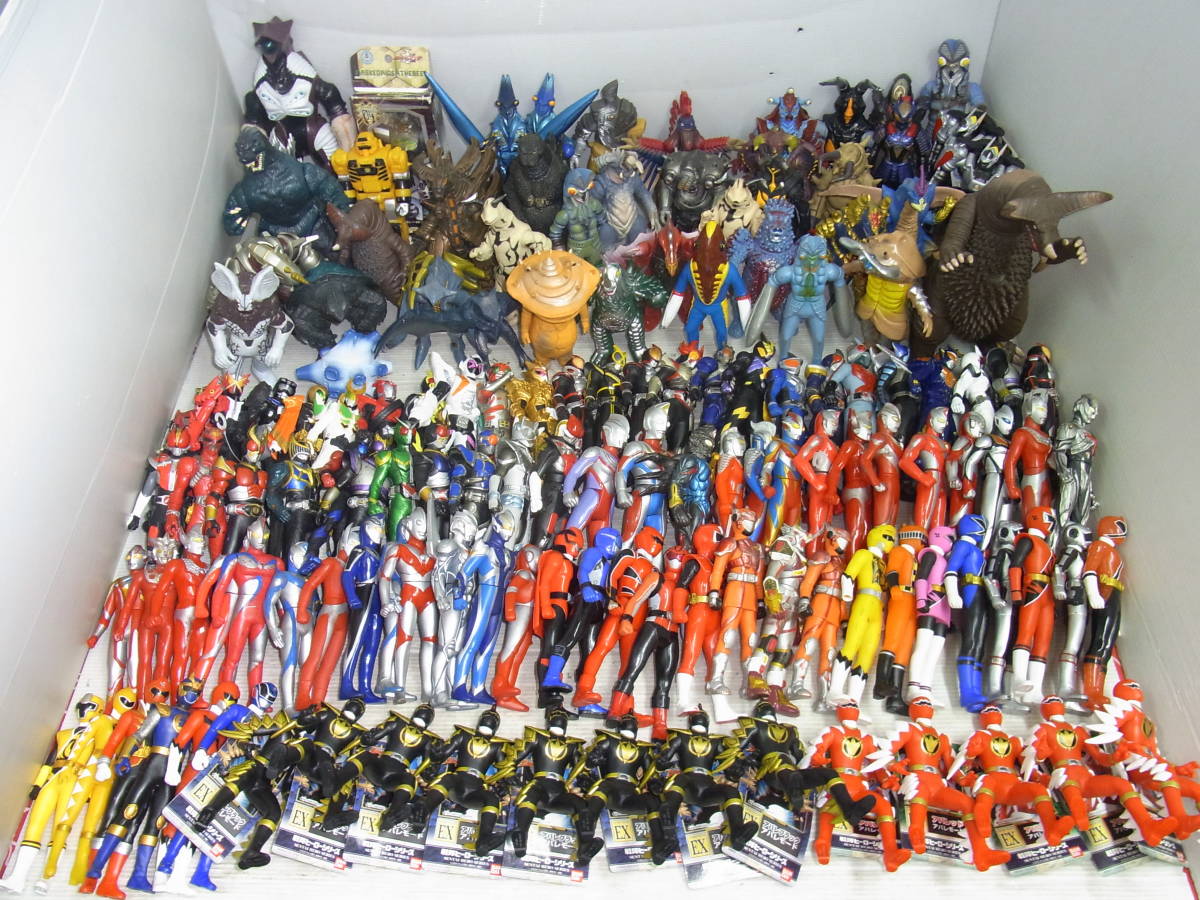H□放出!! 1円～!! 仮面ライダー/ウルトラマン/戦隊ヒーロー/ゴジラ 
