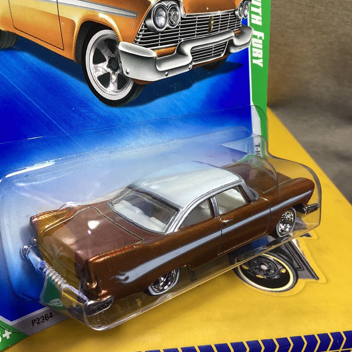 スーパートレジャーハント プリマスフューリー スーパートレジャーハント！☆ホットウィール☆ '57 プリマス フュリー