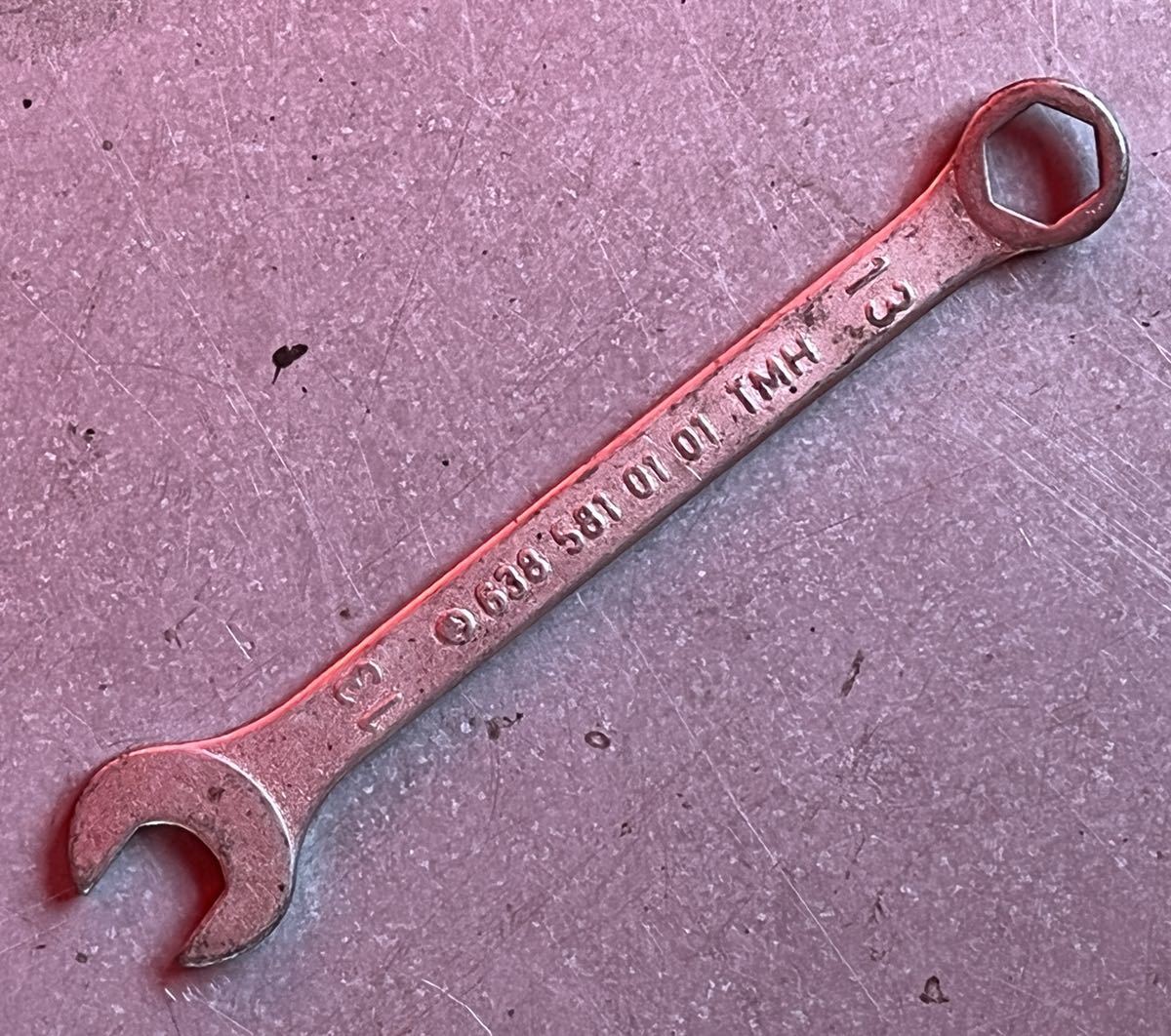 NO.2962 メルセデス ベンツ 純正 車載工具 13mm コンビネーション NO.2962 メルセデス ベンツ 純正 車載工具 13mm コンビネーション